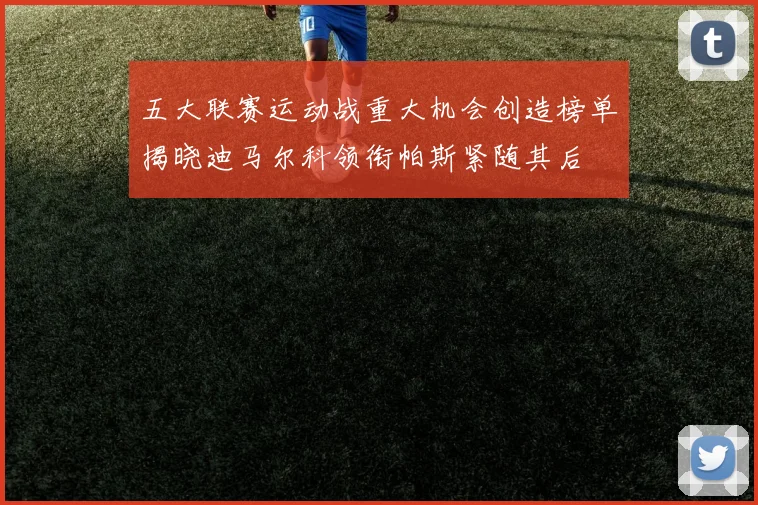 五大联赛运动战重大机会创造榜单揭晓迪马尔科领衔帕斯紧随其后